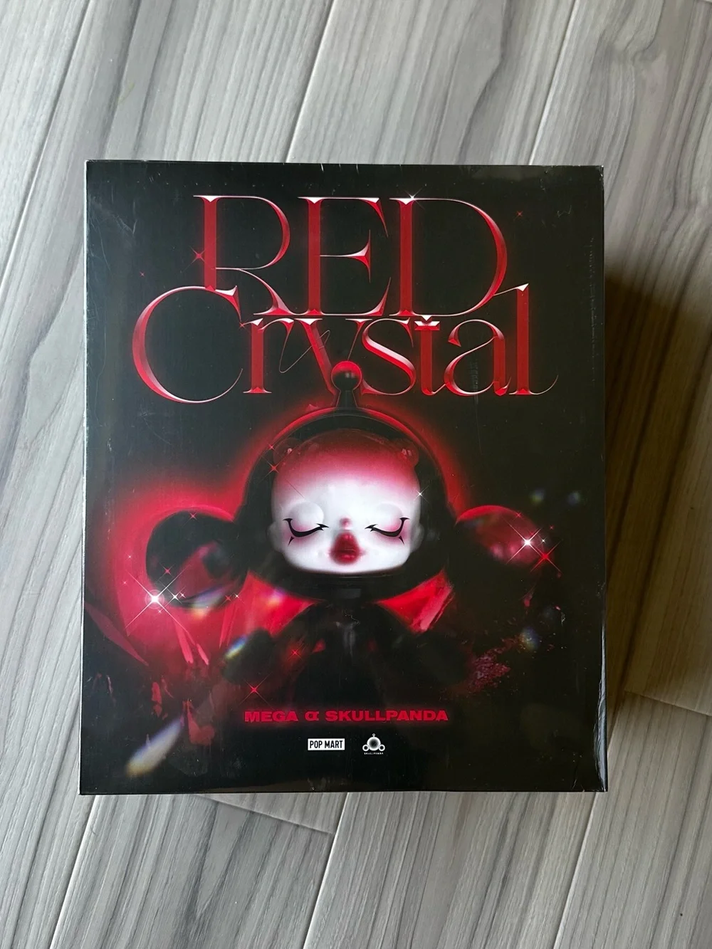 Mega Skullpanda Red Crystal 400% Figure